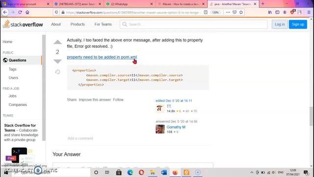 SOLUSI “error: Source option 6 is no longer supported. Use 7 or later.” ERROR Resolved смотреть онлайн