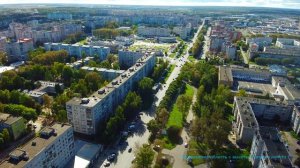 г. Вологда с высоты птичьего полета , ул. Ленинградская и окрестности 10.09.2021