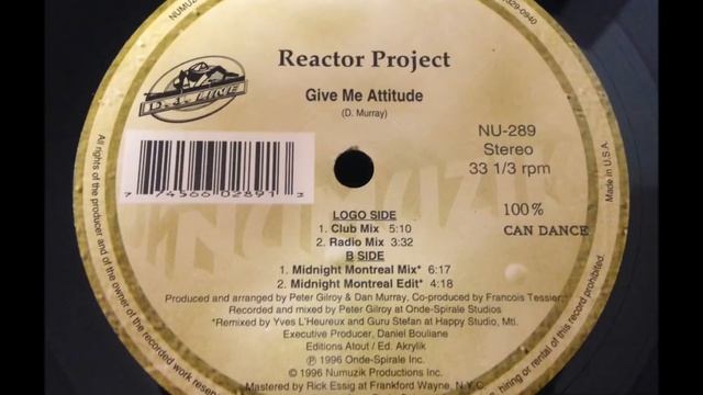 Reactor Project - Give Me Attitude смотреть онлайн