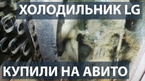 Холодильник LG куплен на Авито