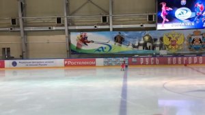 Таисия Матвеева -1 место юный фигурист В.Новгород 03.12.2022г