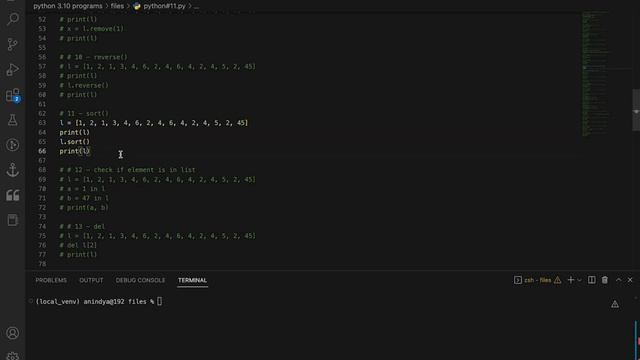 Python #11: Enhance Your Python Skills with 20+ List Methods including Time Complexity Analysis.