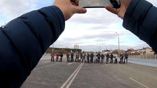 Екатеринбург, катаемся, закрытие сезона электросамокатов в 2020м году! смотреть онлайн