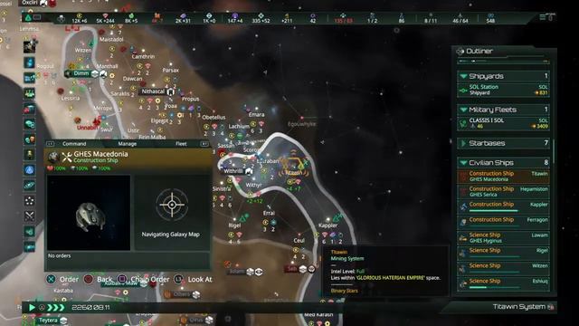 {Silent} ]-[ate' Plays: Stellaris [PS4] S8E3 Glorious Haterian Empire смотреть онлайн