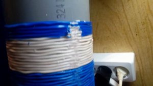 Классический качер Бровина на кт940б. Замер тока и напряжения. Осциллограмма. Вид. Схема