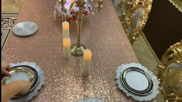 Новогодняя сервировка в розовом золоте смотреть онлайн