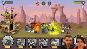 БолтушкА и ПРоХоДиМеЦ Защищают свою БАШНЮ на АРЕНЕ! #18 - игра Tower Conquest