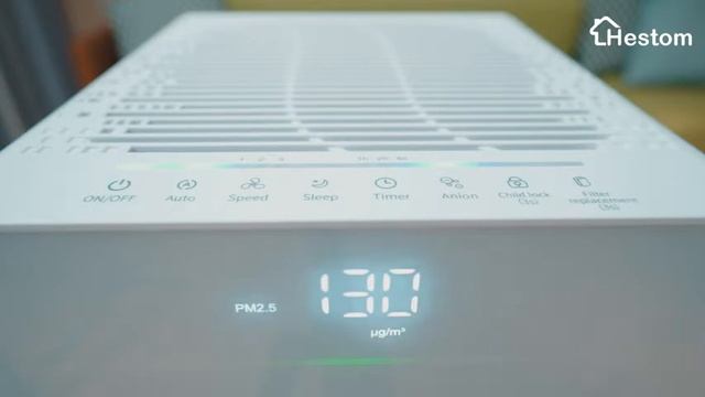 Hestom Air Purifier for Home Large Room, H13 True HEPA Air Cleaner,1500 Sq Ft Coverage смотреть онлайн