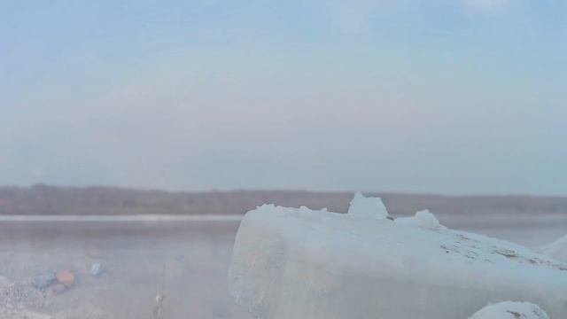 Ледоход на реке Томь. Апрель 2023г. часть 1.
