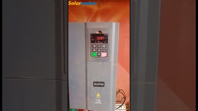 30kW SOLAR PUMP Inverter application in Syria