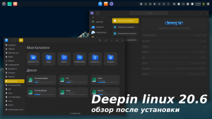 Deepin linux 20.6 - обзор оболочки, тест игр, баги и плохая оптимизация