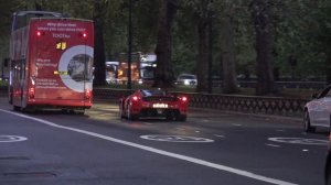 $3M Swiss Ferrari Enzo driving in London!