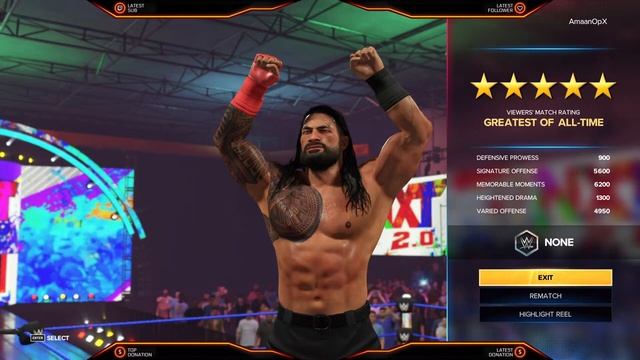 ? LIVE - Roman Reigns VS Cody Rhodes | WWE Undisputed Championship Match смотреть онлайн