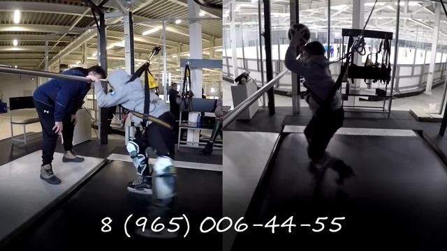 Ледовая беговая дорожка как инструмент становления владения коньками смотреть онлайн