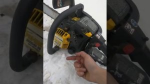 Бензопила Макалыч, часть 3. Заводим, проверяем.