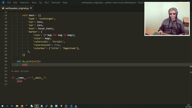 Python & Plotly : Refactoring Code with Classes | Crash Course Python example