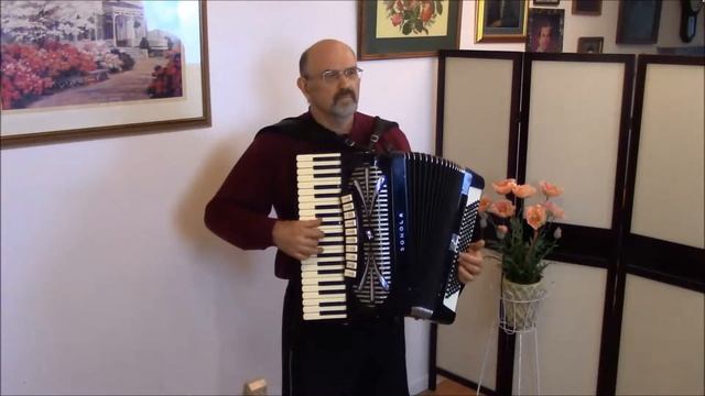 "Военный Марш" Франц Шуберт арранжировка для аккордеона(П. Щигров)