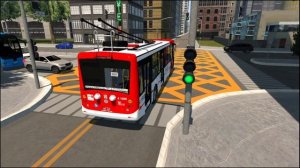 Proton Bus Simulator Test Drive New TrolleyBus/Trolebus Mod Android GamePlay