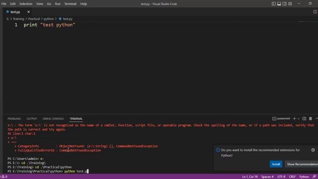 How to SETUP Visual Studio Code for Python