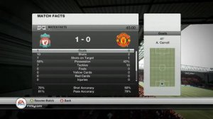 FIFA 12 Liverpool VS Manchester United