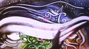 Песочная сказка 'Снежная королева'.