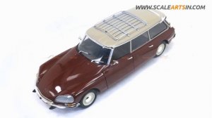 1970 Citroen DS 21 Break 1:18 Norev diecast scale model car review unboxing