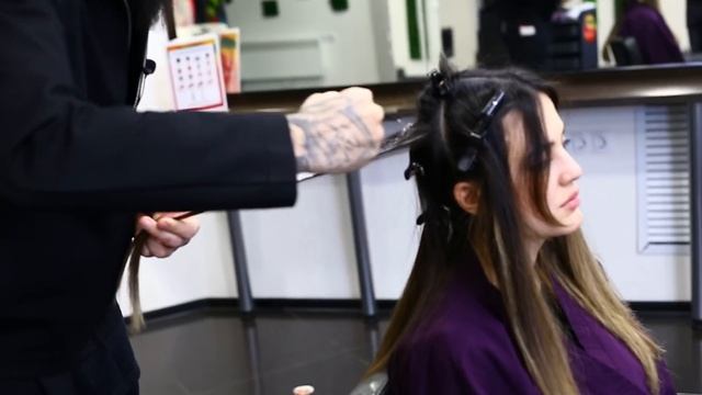 Грязь в корнях и растушёвка | Как чувствовать пропитку | HandTouch и Balayage смотреть онлайн