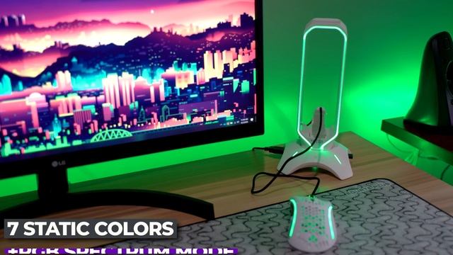 Tilted Nation RGB Headset Stand with USB 3.0 Hub for PC, PS4 & Xbox смотреть онлайн