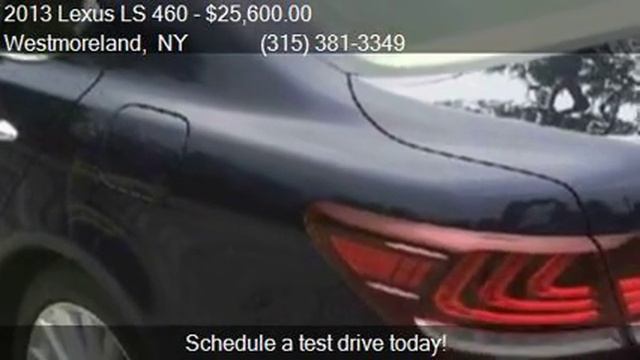 2013 Lexus LS 460 Base 4dr Sedan for sale in Westmoreland, N смотреть онлайн