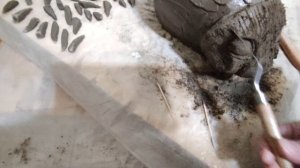 Садовый ёжик из цемента, своими руками