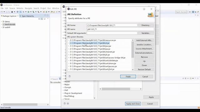 Add Java source code to Eclipse