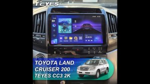 Teyes CC3 2K: Toyota Land Cruiser 200 Обзор установки магнитолы