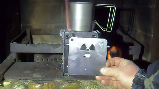 Печь щепочница Выживайка №2 (всесезонная) смотреть онлайн