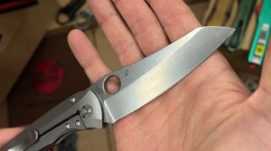 Реплика ножа Spyderco Paysan - обзор!