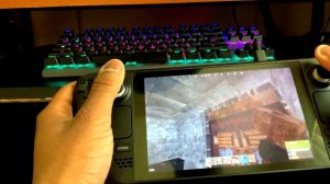 RUST RUNNING ON STEAM DECK WINDOW 10!