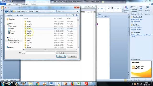 How to create multiple forms using QTabWidget смотреть онлайн