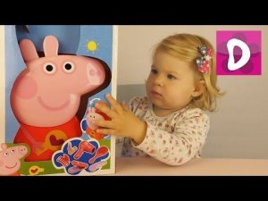 ✿ СВИНКА ПЕППА. Кейс Стилиста Пеппы. Распаковка Peppa Pig Case unboxing Diana Show