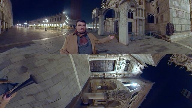 ?? Что означает Венецианский лев? | Святой Марк | ? Ночная Венеция в 360°