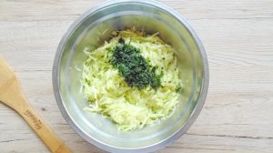 Оладьи из кабачков на ряженке