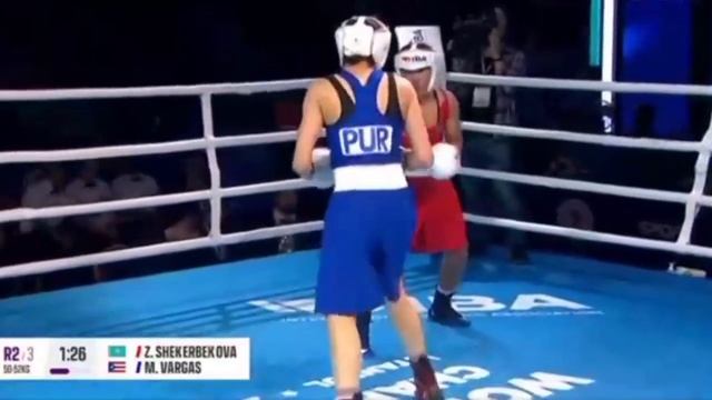 Жайна Шекербекова(KAZ) - Варгас Мелоди (PUR) ЧМ -2022 смотреть онлайн