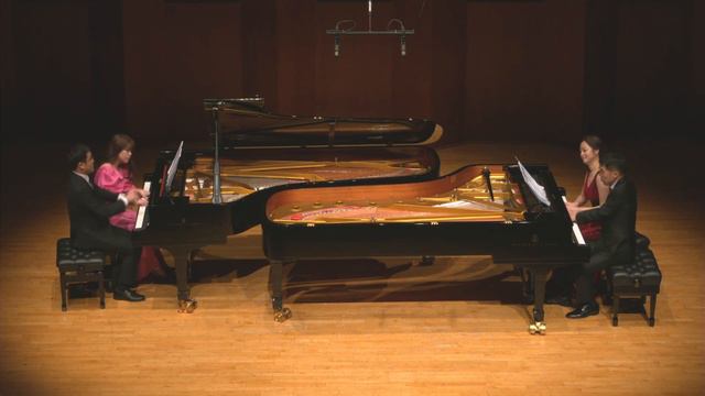 Smetana Die Moldau for 2 Pianos 8 Hands смотреть онлайн