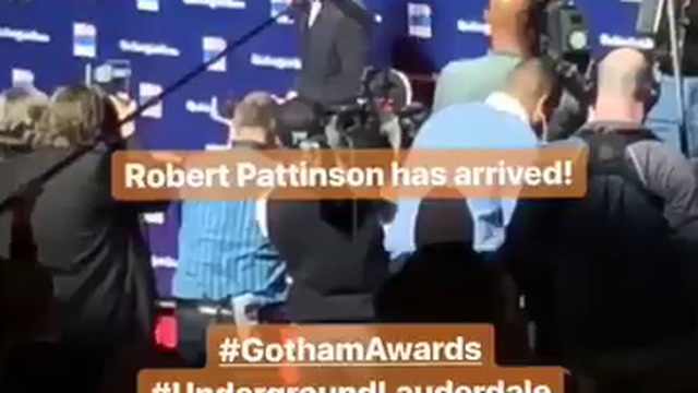 Rob at Red Carpet at Gotham Awards 27/11/2017