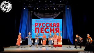 5.1 Русская народная песня «За  горою у колодца» Вокальная группа «Веселушки»