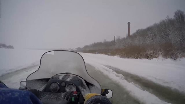 Касимов. Тест снегохода. смотреть онлайн