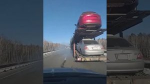 Автовоз на федералке из Владивостока с японскими машинами февраль 2023год