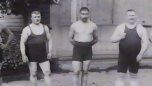 Знаменитый борец Российской Империи Иван Поддубный 1912 год