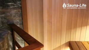 Отзыв о компании Sauna Life по отделке сауны в деревне Леониха