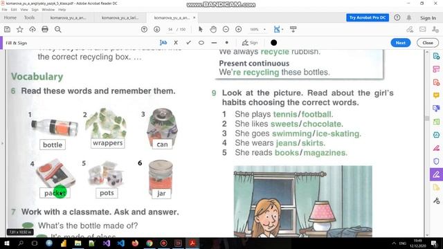 Учебник Английский язык 5 класс Комарова. Unit 4. Урок 21 смотреть онлайн