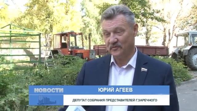 В Заречном устанавливают крытые велопарковки смотреть онлайн