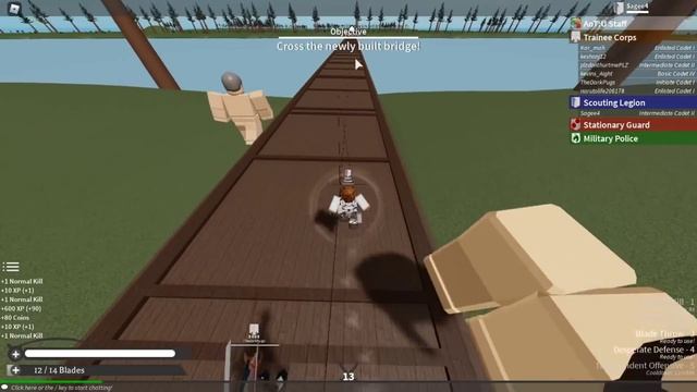 TITAN SHIFTER Progression Attack On Titan ROBLOX! смотреть онлайн